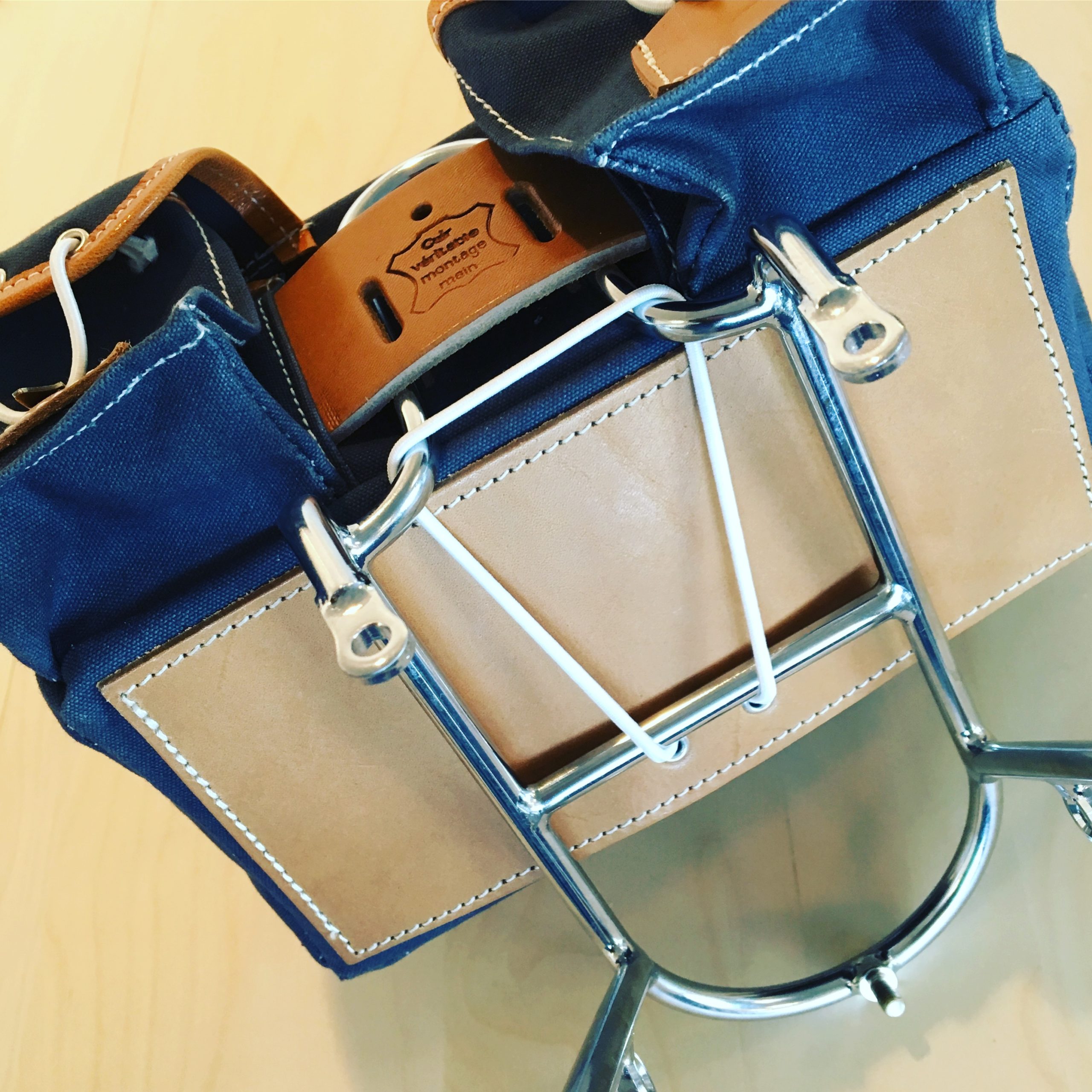 Gilles Berthoud rack and a new front bag I already had thi