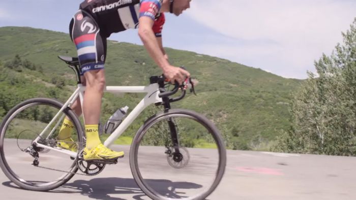 single fork road bike