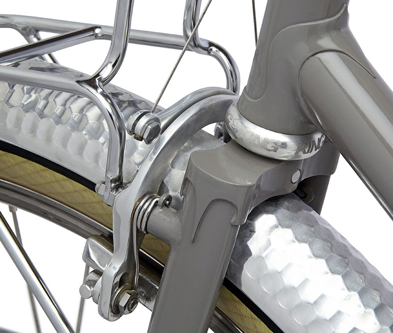 White Aluminium Bicycle Bike Brake Booster Cantilever Bike V-Brake Tool