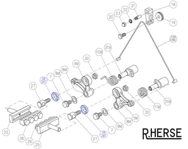 rene herse centerpull brakes