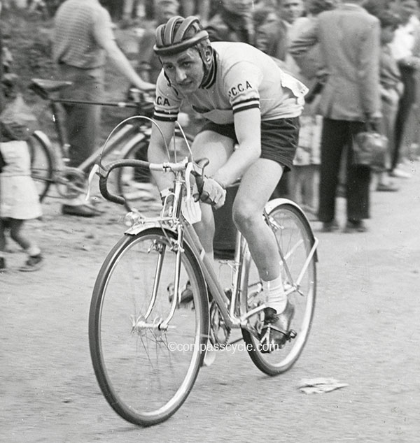 upright road bike