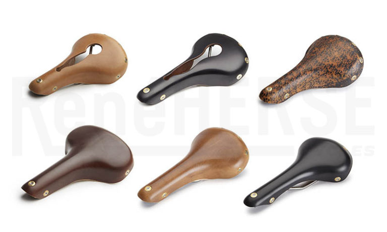 Selle Vélo DULCIOR N°87 Cuir Noir - Nos Années 1940/50 - Pour Vélo Cyclotourisme