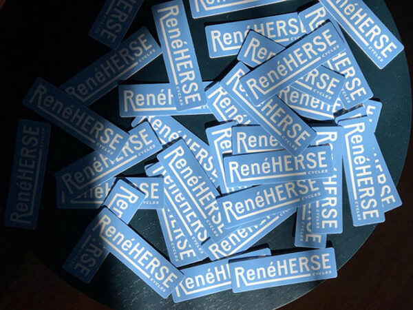 Arrow STENCIL stickers for bicycle fork - René Herse, Singer, Routens