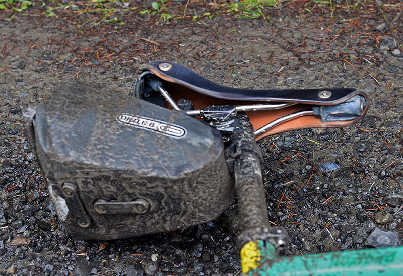 leather bike saddle care