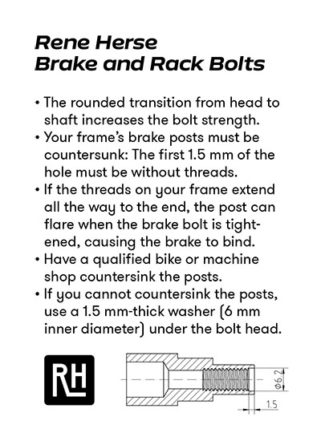 rene herse centerpull brakes